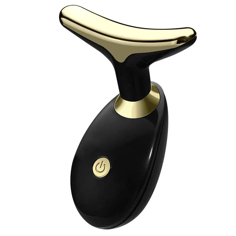 Electric Face Neck Massager for Household Lifting Firming Facial Beauty Massage Tool with DRY BATTERY Not Included